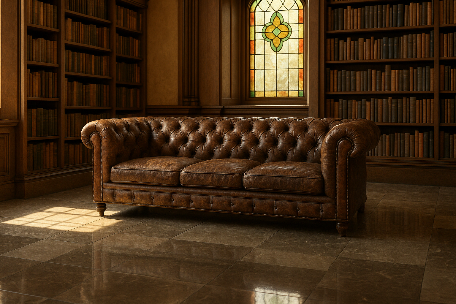 Hoe herken je een authentieke 19e-eeuwse Chesterfield bank: details en echtheidskenmerken