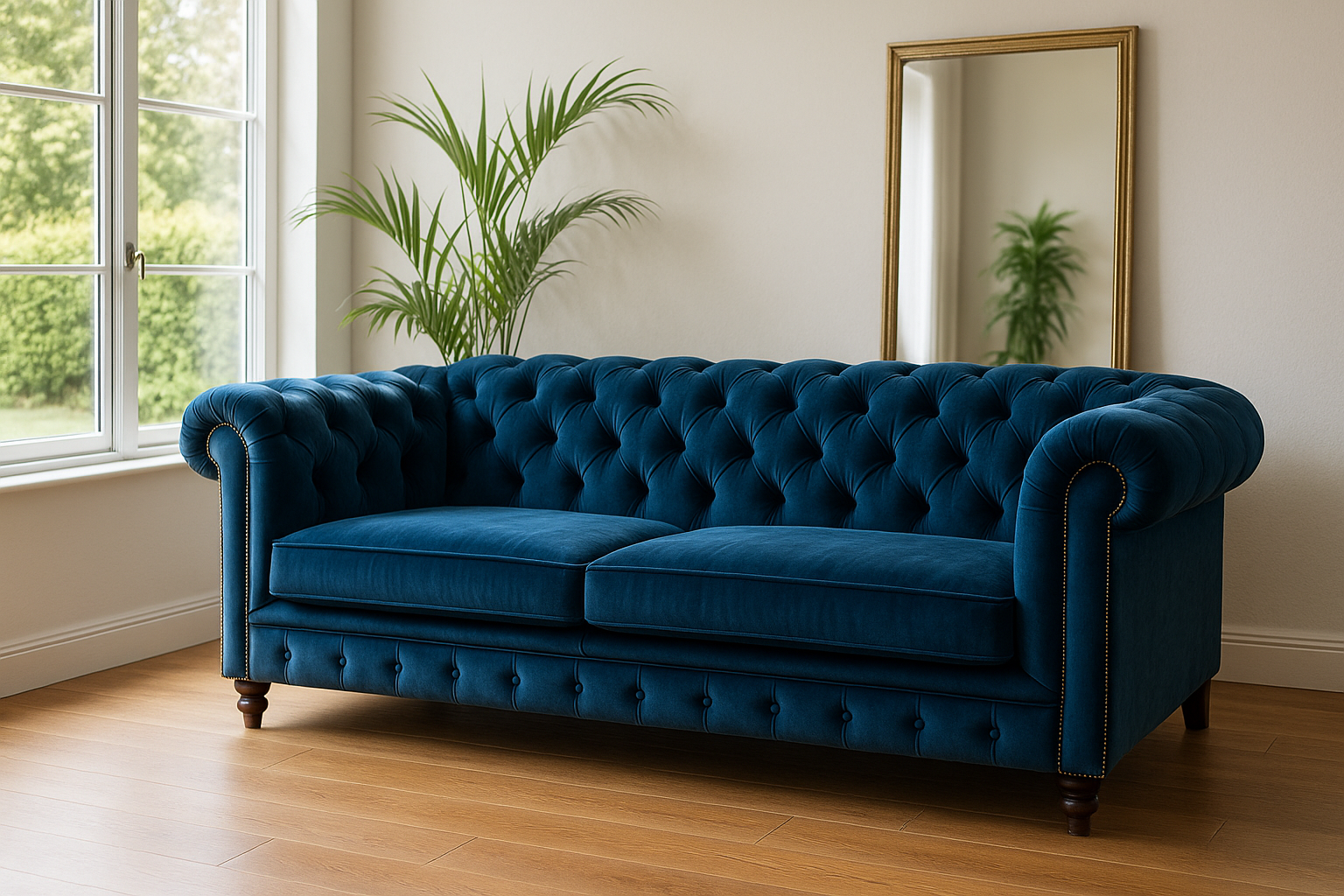 Hoe kies je de perfecte blauwe Chesterfield sofa voor jouw interieurstijl?
