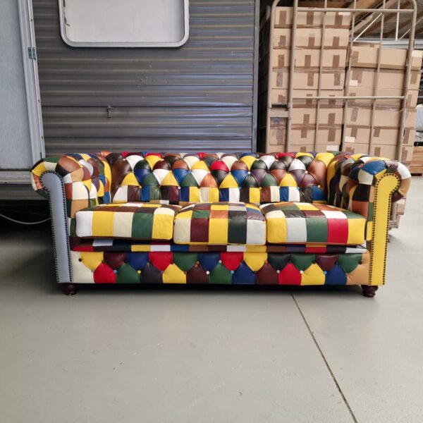 Chesterfield Brighton Kameleon – 3-zits, Leer