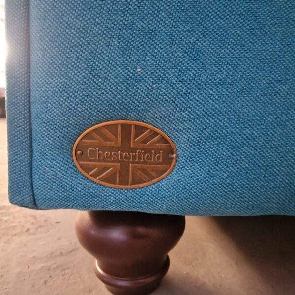 Chesterfield Bank Bahama Oceaanblauw (3-zits)