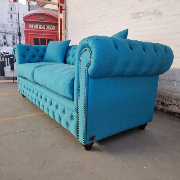 Chesterfield Bank Bahama Oceaanblauw (3-zits)