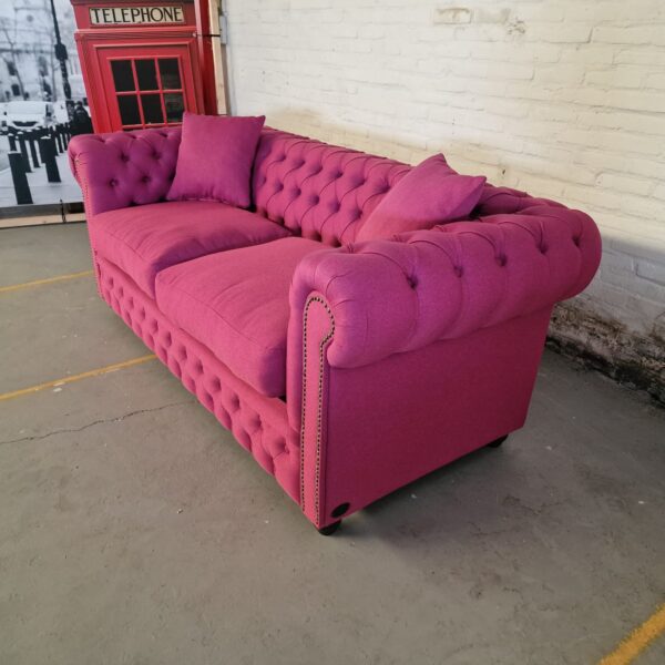 Chesterfield Bank Bahama Fuchsia Roze (3-zits)