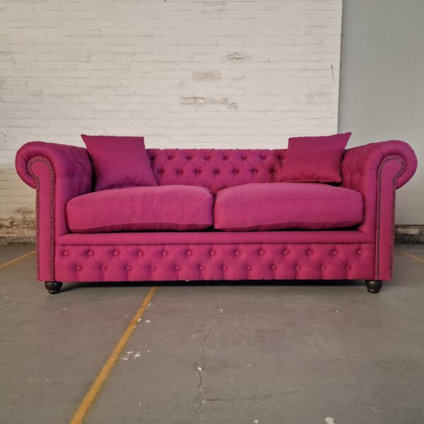 Chesterfield Bank Bahama Fuchsia Roze (3-zits)