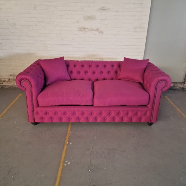 Chesterfield Bank Bahama Fuchsia Roze (3-zits)