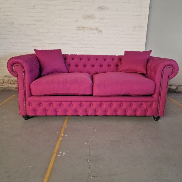 Chesterfield Bank Bahama Fuchsia Roze (3-zits)