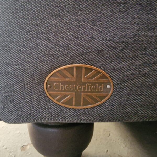 Chesterfield Bank Bahama Antracietgrijs (3-zits)