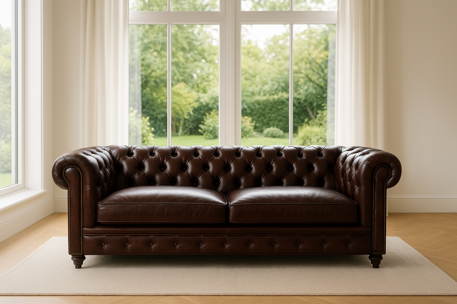 Chesterfield bankstellen: hoe kies je de perfecte maat en opstelling voor jouw interieur?