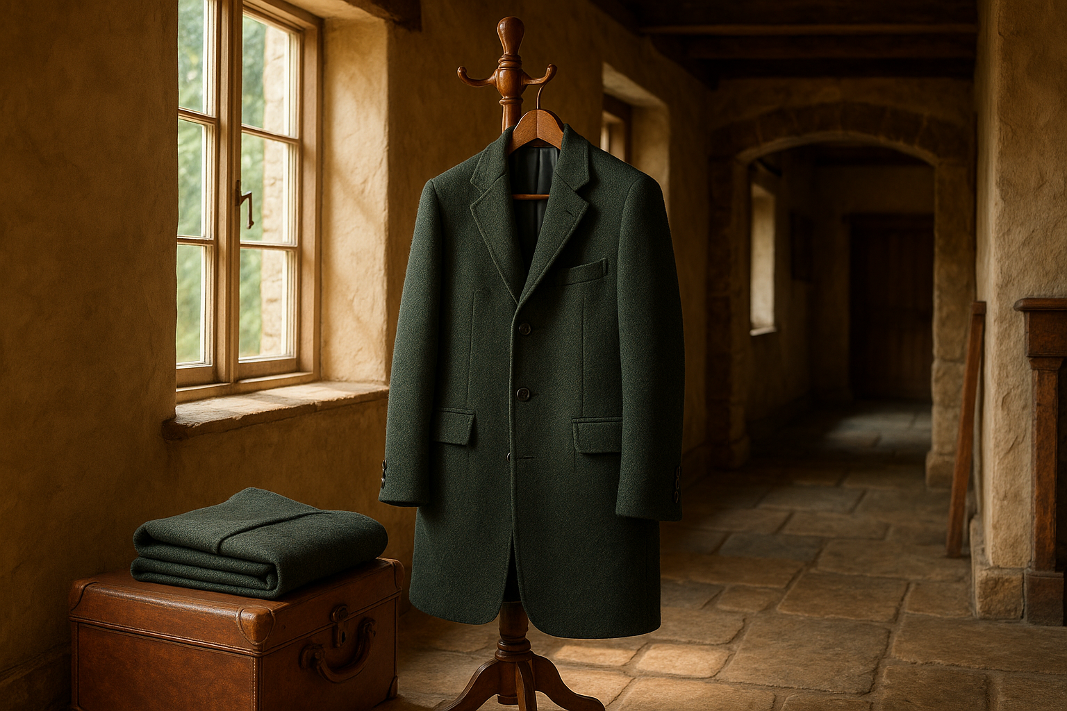 Harris Tweed Chesterfield: Hoe je de juiste pasvorm en maat kiest voor een tijdloze look