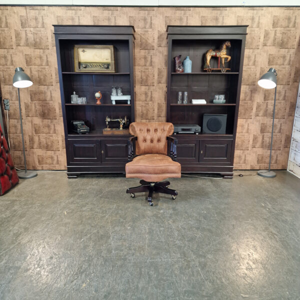 Chesterfield Stoker bureaustoel - Yacht cognac 28