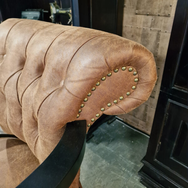 Chesterfield Stoker bureaustoel - Yacht cognac 28