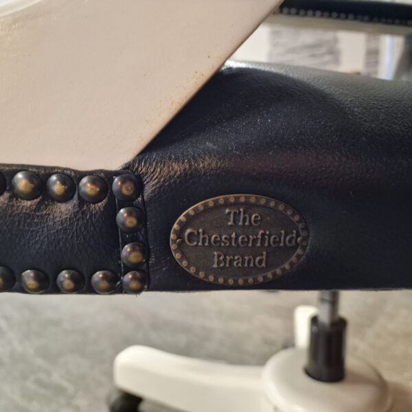 Chesterfield Gainsborough Bureaustoel - Zwart/Wit