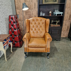 Lazychester relaxfauteuil (M) - Vintage Bruin