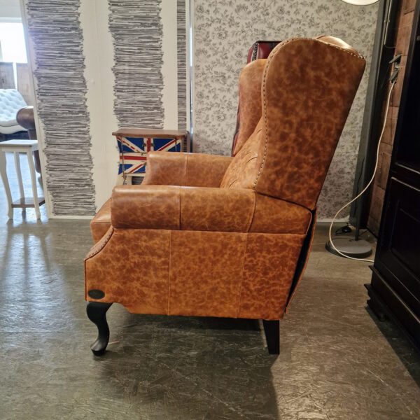 Lazychester relaxfauteuil (M) - Vintage Bruin