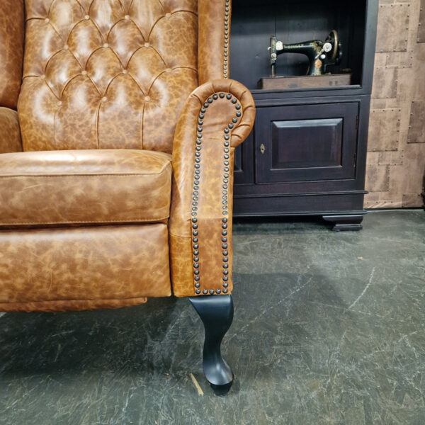 Lazychester relaxfauteuil (M) - Vintage Bruin