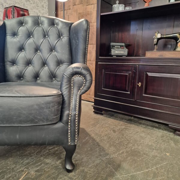 Chesterfield Lord fauteuil - Vintage grijs
