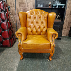Chesterfield Lord fauteuil - Golden oak
