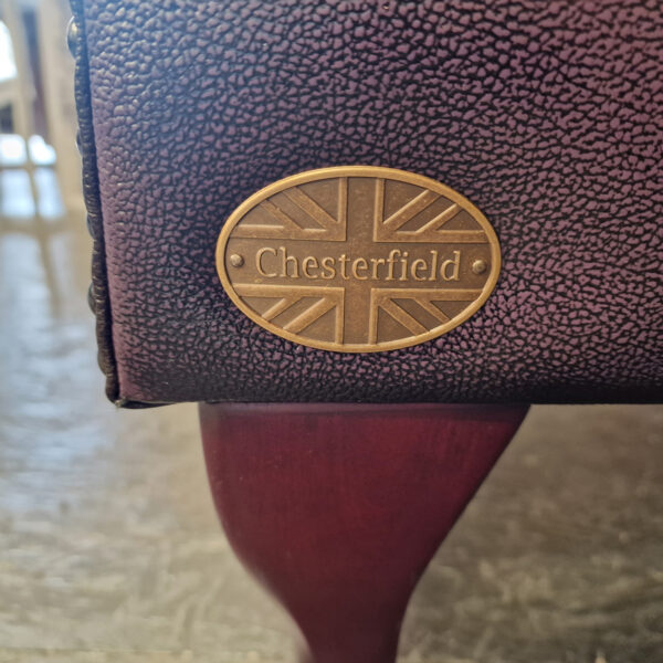 Chesterfield King fauteuil - Antiek Paars
