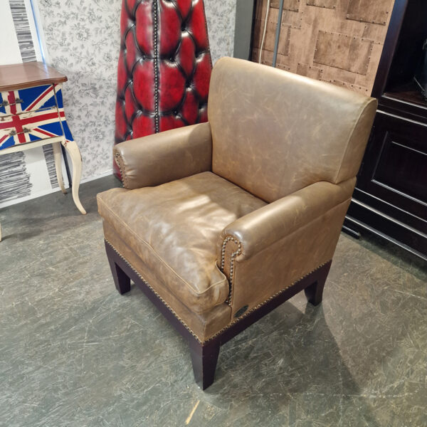 Chesterfield Buxton fauteuil - Vintage Bruin