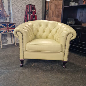 Chesterfield Club chair special - Ivoor