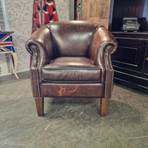 Chesterfield Nelson Fauteuil - Antiek Bruin