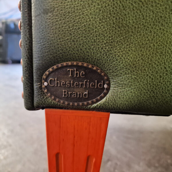 Chesterfield Club chair - Antiek Limoen Groen