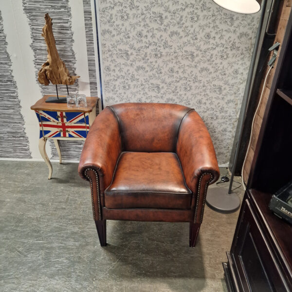 Chesterfield Club chair - Antiek bruin
