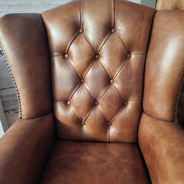 Chesterfield Gloucester fauteuil - Vintage bruin