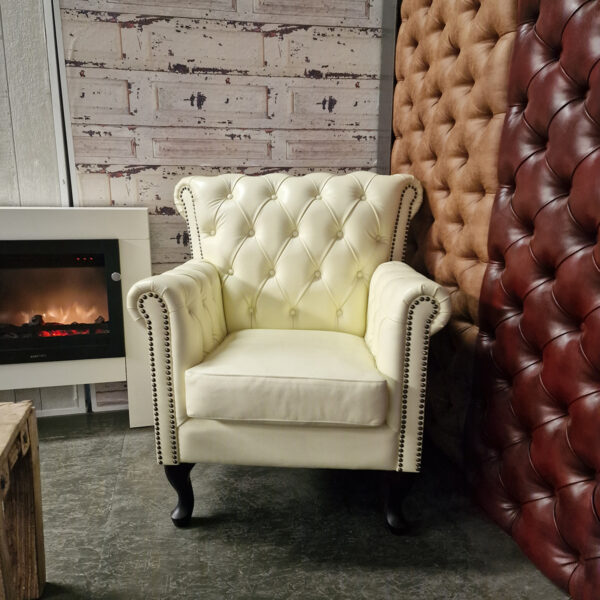 Chesterfield Southfolk Fauteuil - Vanille