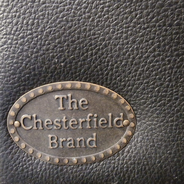 Chesterfield Charlston fauteuil - Mat zwart