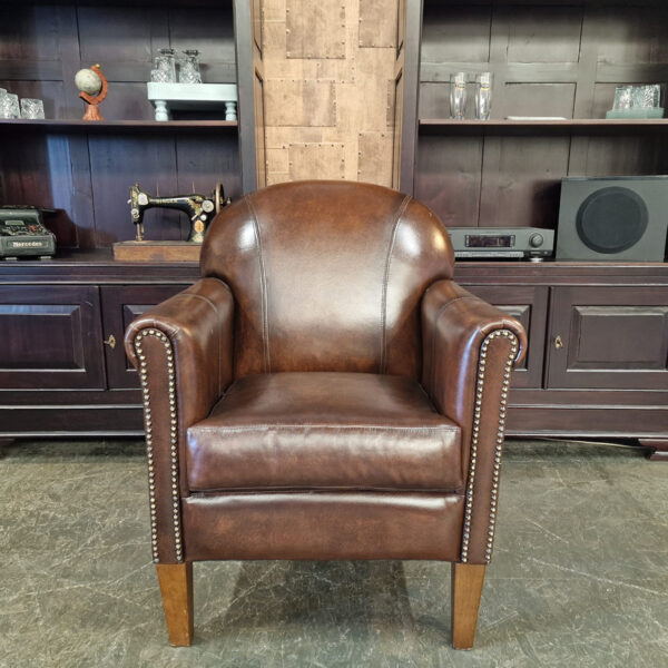 Chesterfield Hammingway fauteuil - Antiek Bruin