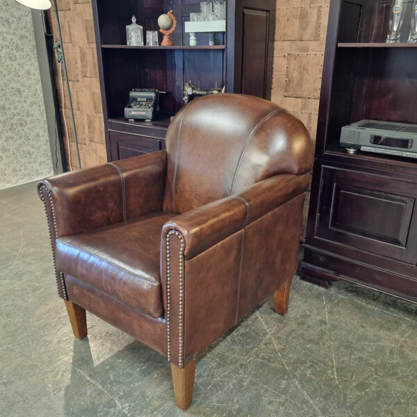 Chesterfield Hammingway fauteuil - Antiek Bruin