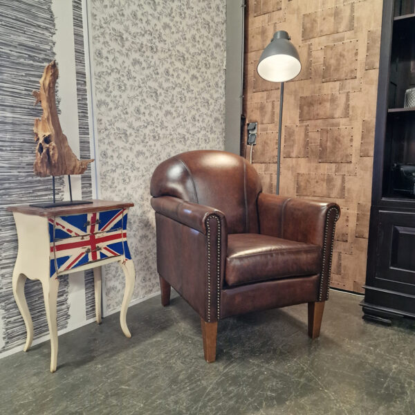 Chesterfield Hammingway fauteuil - Antiek Bruin