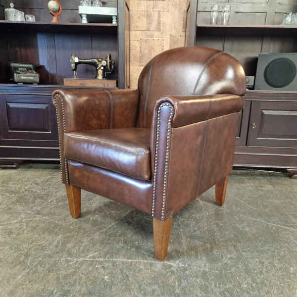 Chesterfield Hammingway fauteuil - Antiek Bruin