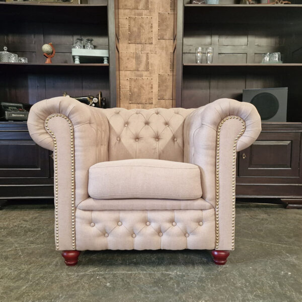 Chesterfield Brighton Fauteuil - Pitch Sand