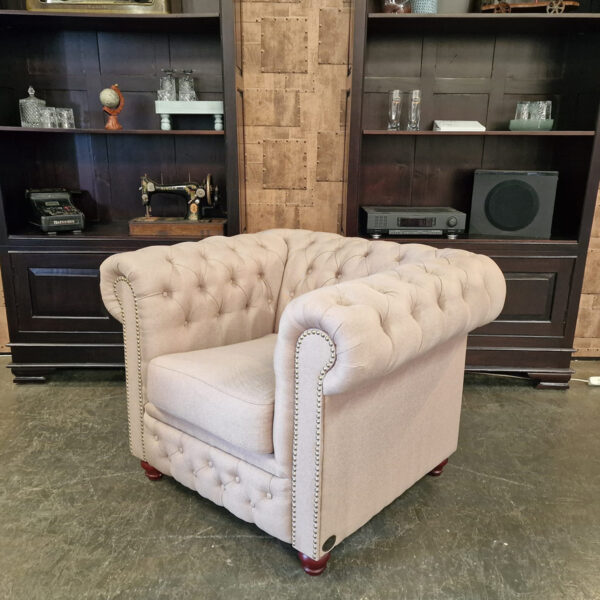 Chesterfield Brighton Fauteuil - Pitch Sand