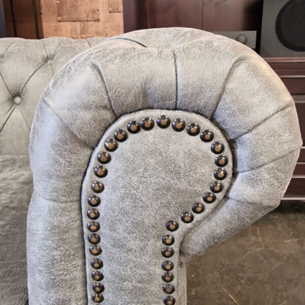 Chesterfield Brighton fauteuil - Yacht steel