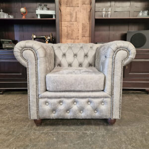 Chesterfield Brighton fauteuil - Yacht steel