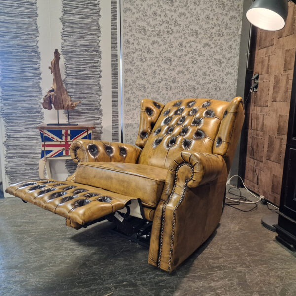 Chesterfield Tremblay Relaxfauteuil - Antiek whiskey