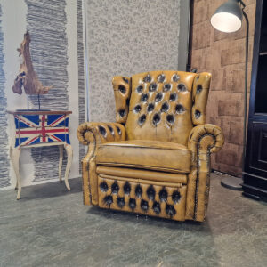 Chesterfield Tremblay Relaxfauteuil - Antiek whiskey