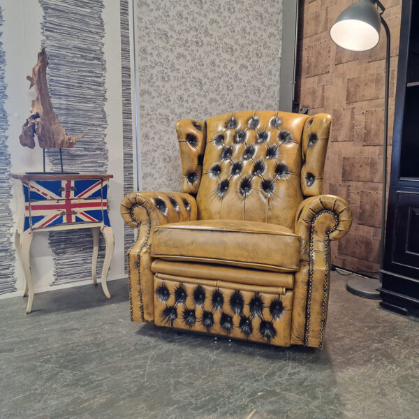 Chesterfield Tremblay Relaxfauteuil - Antiek whiskey
