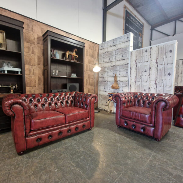 Chesterfield Cresswell fauteuil - New red