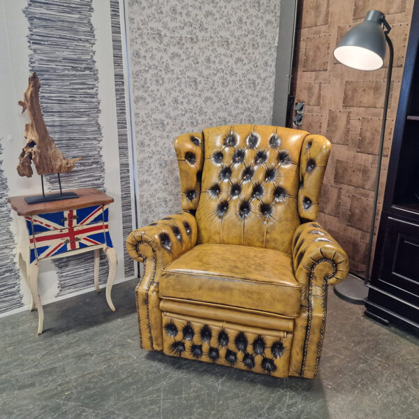 Chesterfield Tremblay Relaxfauteuil - Antiek whiskey