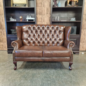 Chesterfield Sint James 2-zits - Antiek Bruin