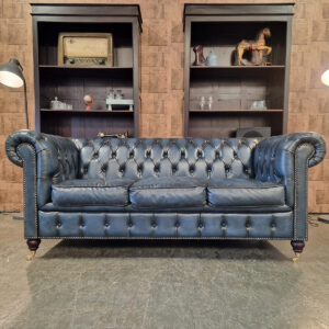Chesterfield Ingleton 3-zits - Antiek Blauw
