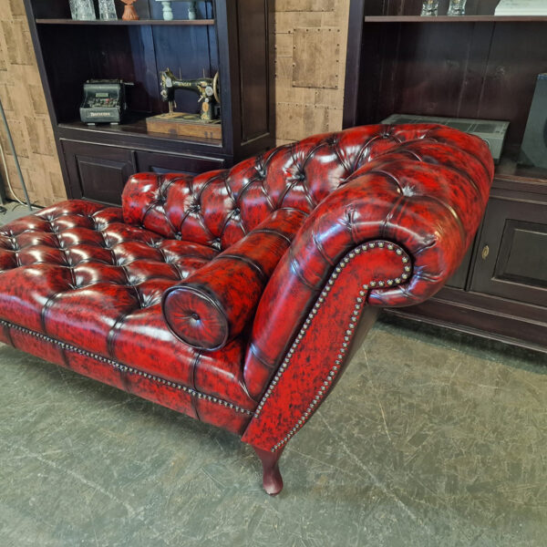 Chesterfield Daybed - Antiek Rood (SA)