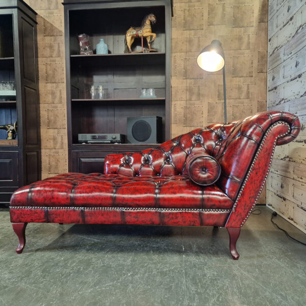 Chesterfield Daybed - Antiek Rood (SA)