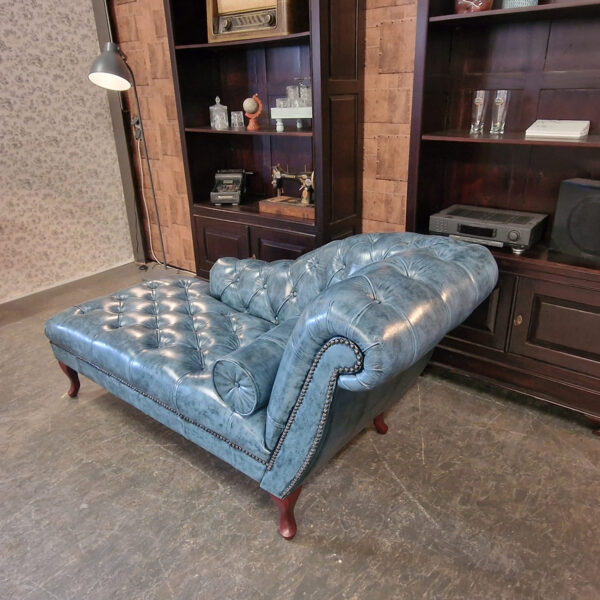 Chesterfield Daybed - Antiek Blauw