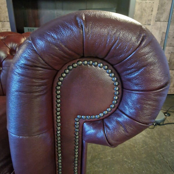 Chesterfield Basic 3-zits - Cloudy Red