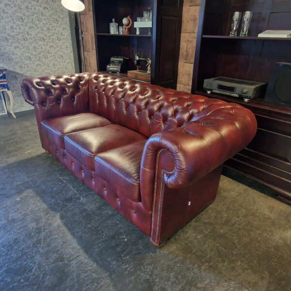 Chesterfield Basic 3-zits - Cloudy Red