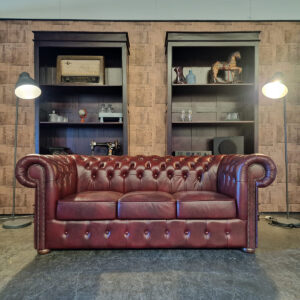 Chesterfield Basic 3-zits - Cloudy Red